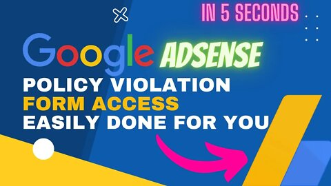 How to Get Google AdSense Policy violation appeal Form, AdSense Policy Violation, AdSense