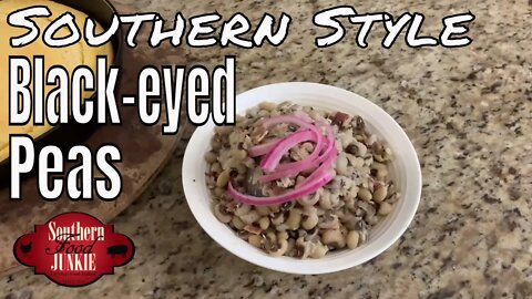 Southern Style Black Eyed Peas 🍽 | Southern New Years Lucky Meal Dish