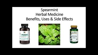 Spearmint Herbal Medicine Benefits, Uses & Side Effects