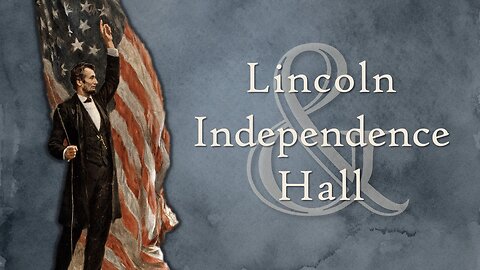 Lincoln Raises the Flag at Independence Hall