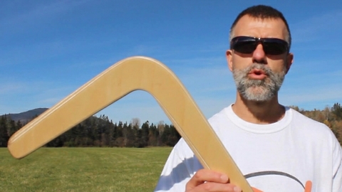 Expert Gives Instructions On How To Throw A Boomerang