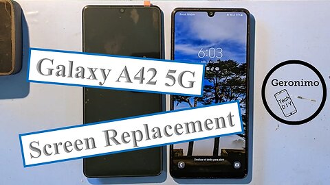 How to do Galaxy A42 5G Screen and Frame Replacement Guide