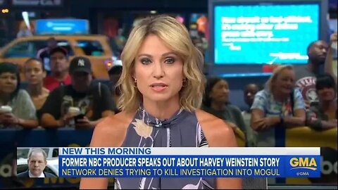 ABC critiques NBC for killing Weinstein story