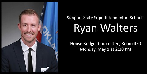 Support Ryan Walters as he defends our kids