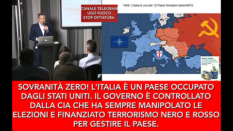 SOVRANITÀ ZERO, L'ITALIA È OCCUPATA DAGLI STATI UNITI D'AMERICA