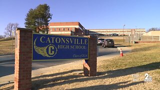 Police on scene of shooting outside Catonsville High School