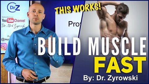 Proven Ways To Build Muscle Fast | For Men AND Woman