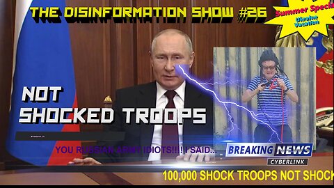 You Russian Army Idiots!!! I Said 100,000 Shock Troops Not Shocked Troops!!! Newsat11.co
