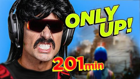 Dr Disrespect COMPLETELY LOSES IT over this NEW VIRAL GAME - Only Up!