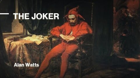 Alan Watts on The Joker (Black Screen, No Music)