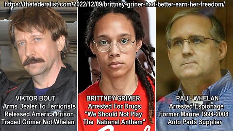 Russia Mocks Biden Viktor Bout Trade Brittney Griner Instead Paul Whelan