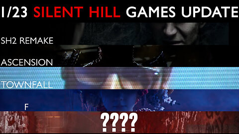 SILENT HILL|1/23 UPDATES ON THE UPCOMING KONAMI GAMES,IS A SH GAME FROM KOJIMA EVEN POSSIBLE?
