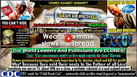 The Covid-Scam Vaccine Brainwashing Psyop Propaganda Commercials Ads Covid- 19 Mandates Lockdowns