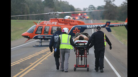 PEDESTRIAN STRUCK BY CAR, FLOWN FROM SCENE, BLANCHARD TEXAS, 11/17/22...