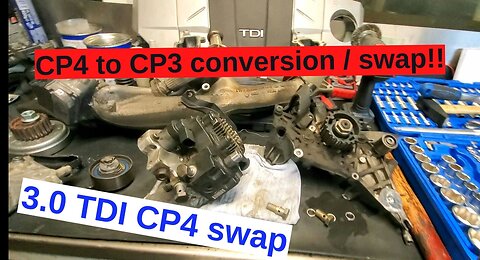 CP4 to CP3 conversion swap replacement Audi A6 3.0 TDI