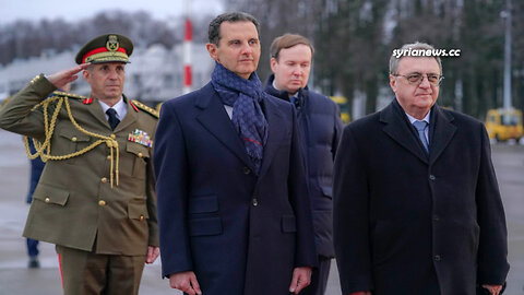 President Bashar Assad Arrives in Moscow on an Official Visit