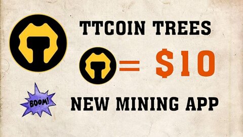 TTCoin Trees New Cloud Mining App || New Update Version App || TTcoin Network 2023 Coin