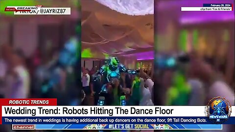 Wedding Trend: Robots Hitting The Dance Floor