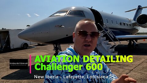 Detailing a Private Jet in New Iberia - Lafayette, Louisiana VLOG