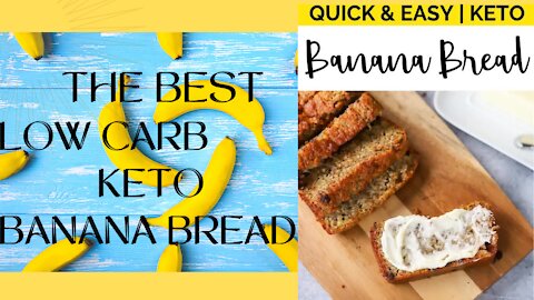 Low Carb Keto Banana Bread