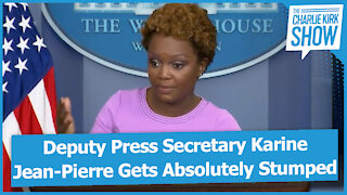 Deputy Press Secretary Karine Jean-Pierre Gets Absolutely Stumped