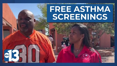 'Most kids don't know how to deal with asmtha,' Jovante Woods Foundation hosts free asthma screenings