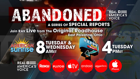 Special Live Report: 'ABANDONED' From East Palestine, OH