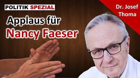 Endlich Applaus für Nancy Faeser | Dr. Josef Thoma