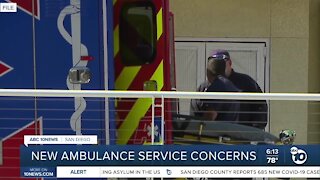 New ambulance service concerns