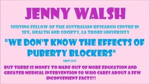 We Do Not Know The Effects Of Puberty Blockers Australian Curriculum Writer