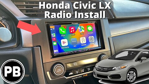 2016 - 2021 Honda Civic LX Radio Install