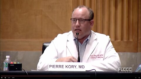 Dr. Pierre Kory, president of the FLCCC Alliance testifies MARCH 2023 | Full Video