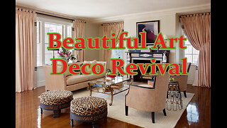 Beatiful Art Deco Revival Home Decor.