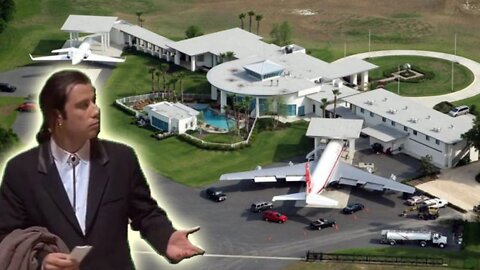 How John Travolta Spent $300 Million on Mansions and Aircraft