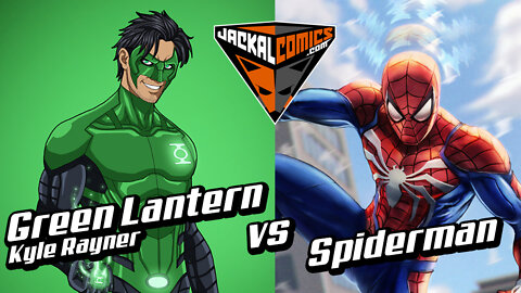 GREEN LANTERN, Kyle Rayner Vs. SPIDERMAN - Comic Book Battles: Who Would Win In A Fight?
