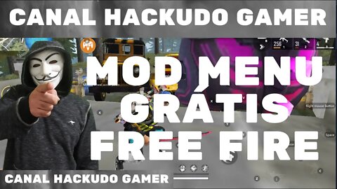 MOD MENU FF - HACKUDO GAMER - LIVE DE HACK - FFF AO VIVO - HACK