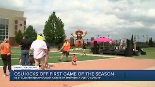 OSU KICKS OFF FIRST GAME OF THE SEASON