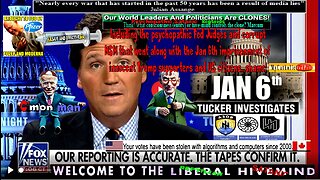 Tucker Carlson Tonight, Jan 6th Video Released. March 7 2023 (Election fraud links in description)