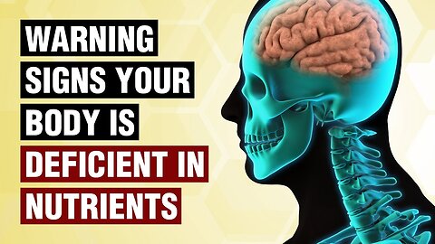 10 Warning Signs Your Body Is Deficient in Nutrients