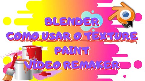 Como usar texture painting blender 2.79