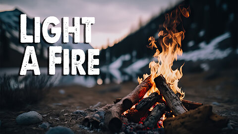 Light A Fire / Great Are You Lord (Worship Lyric Video)