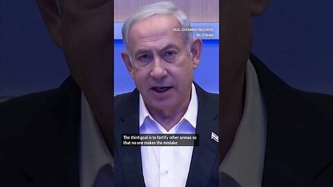 Netanyahu tells Israel"We are at war" in firstremarks since Hamas attack
