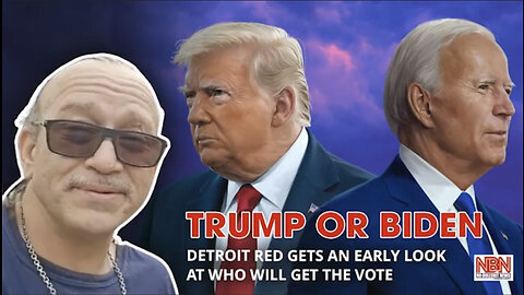 Trump or Biden | Comedian Detroit Red Gets Hilarious and Surprising Responses from Black Voters on Charlie LeDuff Show