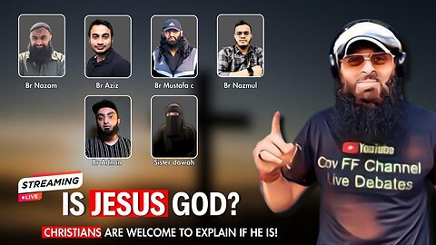 Is Jesus God? Hosted by Mustafa C & Nazam