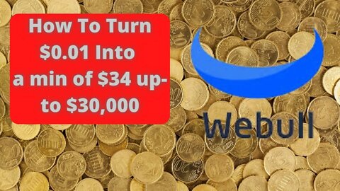 Turn $0.01 Into a Min Of $34 Up-To $30,600 Guaranteed!