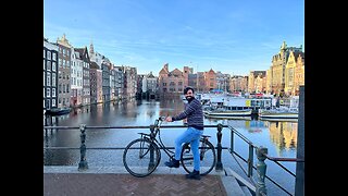 Boat Riding in Amsterdam, Netherland