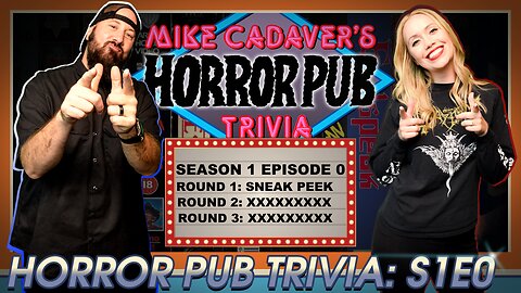 Mike Cadaver's Horror Pub Trivia Sneak Peak! Season 1 Episode 0