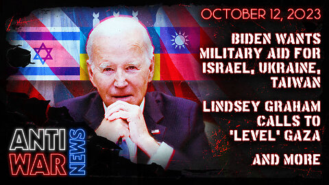 Biden Wants Military Aid for Israel, Ukraine, Taiwan, Lindsey Graham Calls to 'Level' Gaza, and More