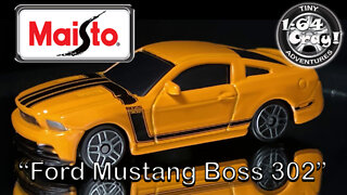 “Ford Mustang Boss 302” in Orange- Model by Maisto