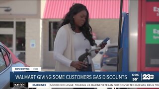 Walmart giving some customers gas discounts